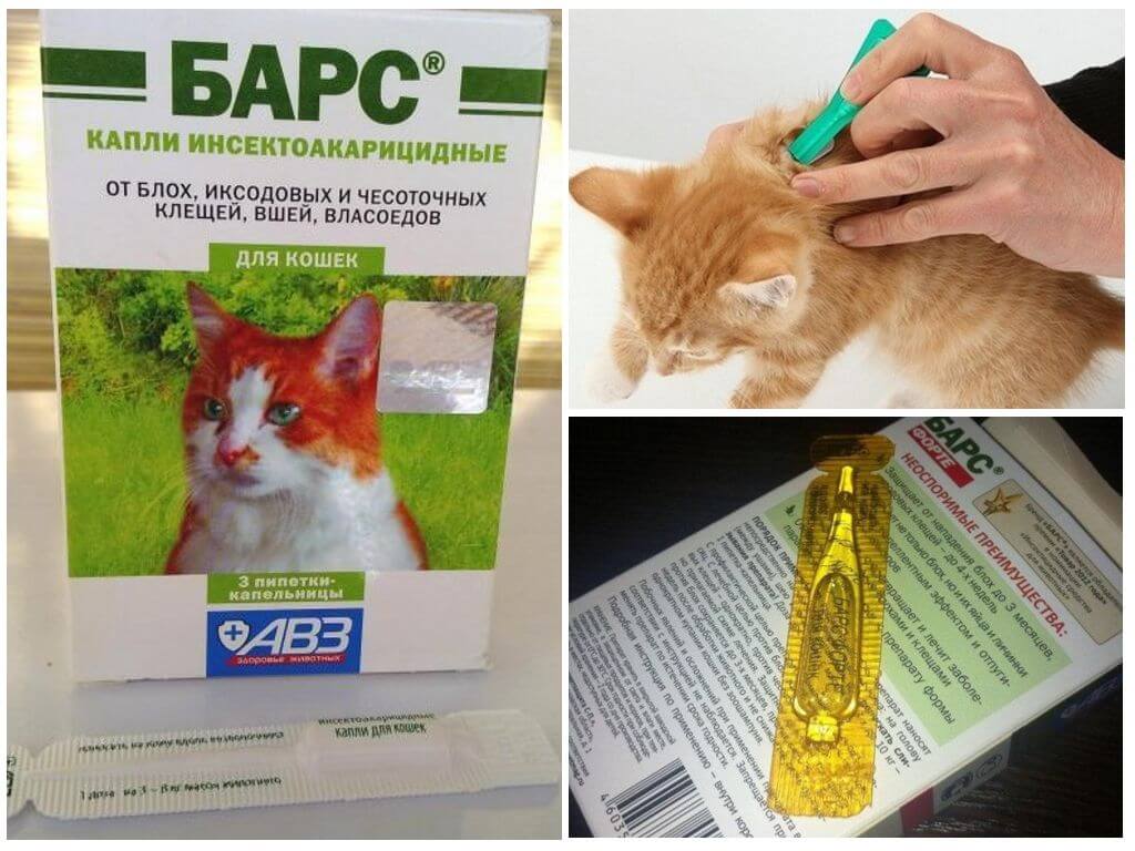 Средство Барс для кошек 