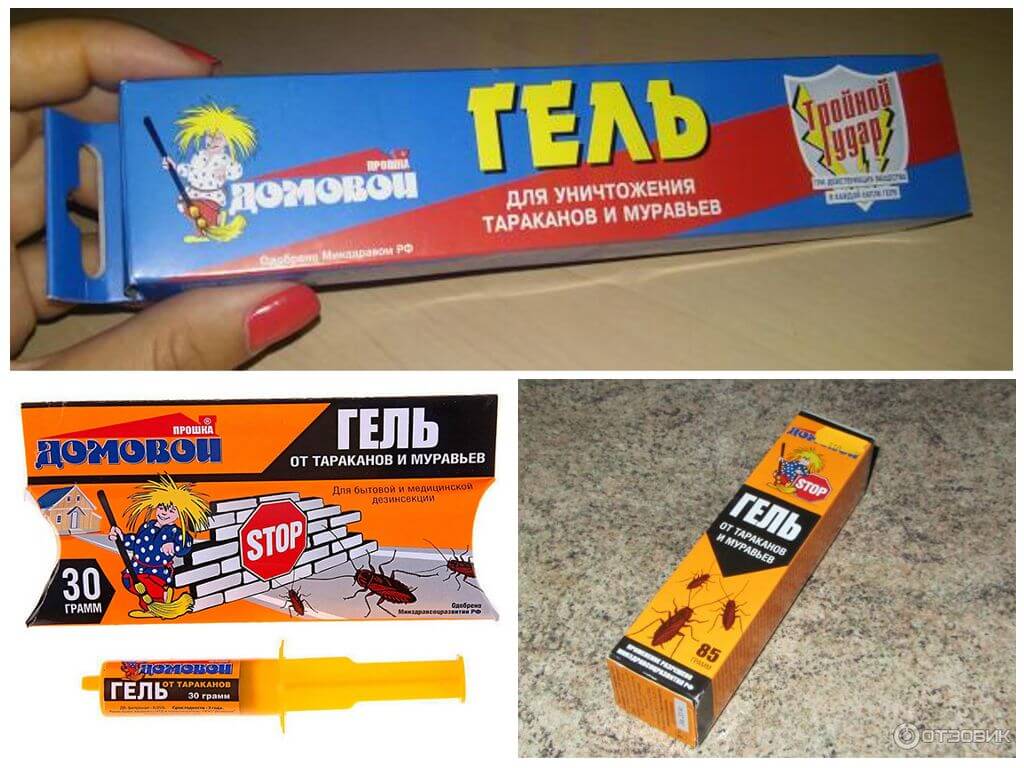 Прошка Домовой гель от тараканов