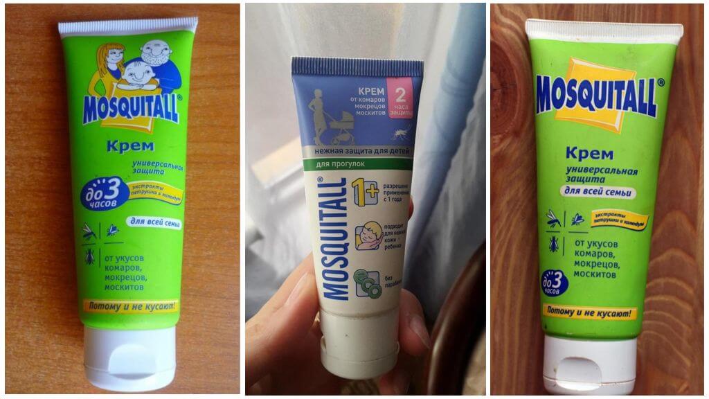 Кремы Mosquitall от комаров