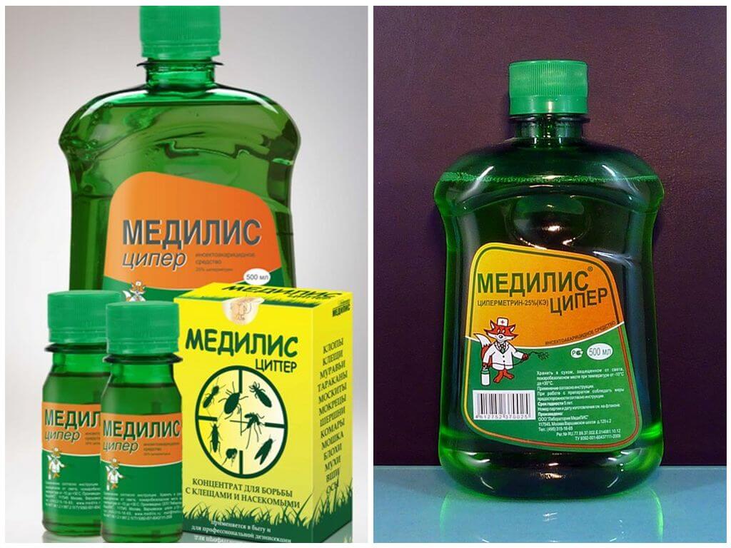 Средство Медилис Ципер от комаров