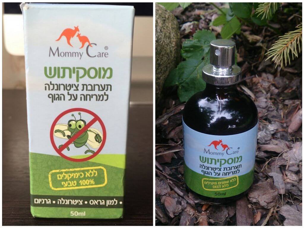 Масло Mommy Care для отпугивания комаров