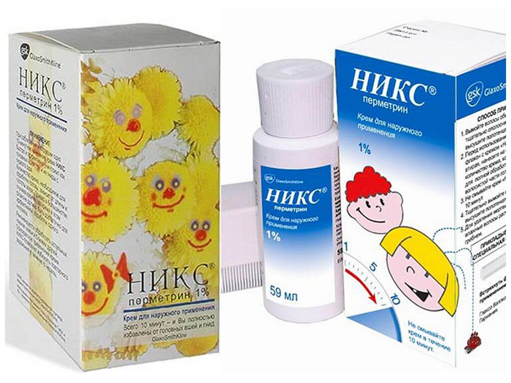 Средства Никс от паразитов