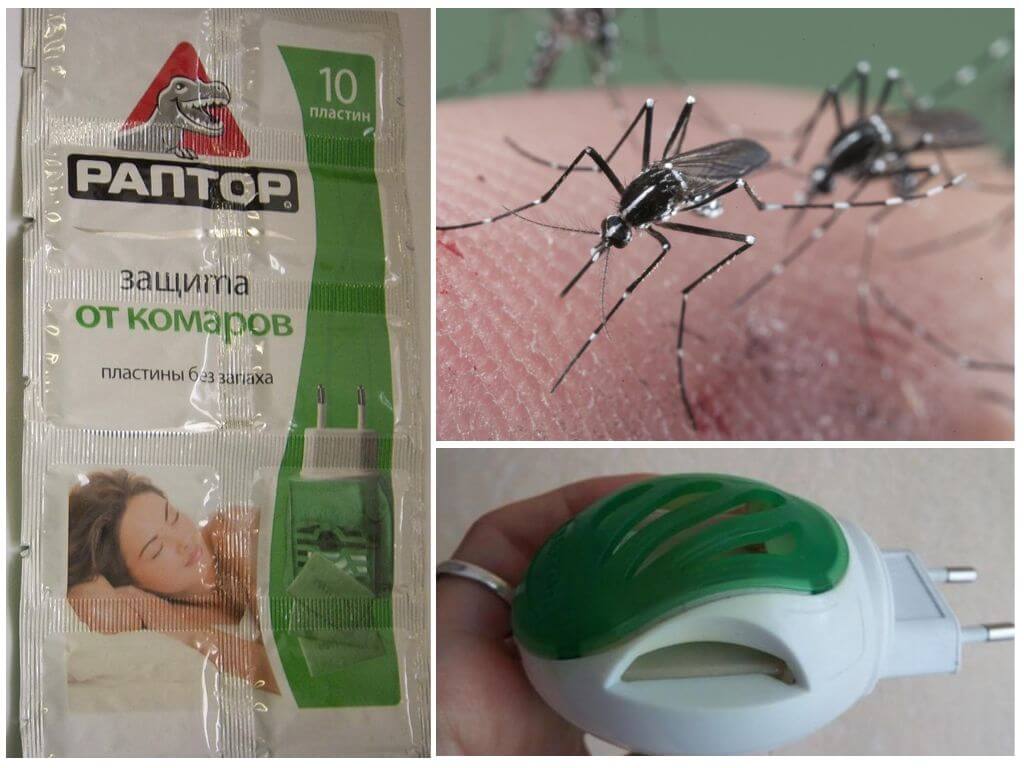 Пластины Раптор от комаров