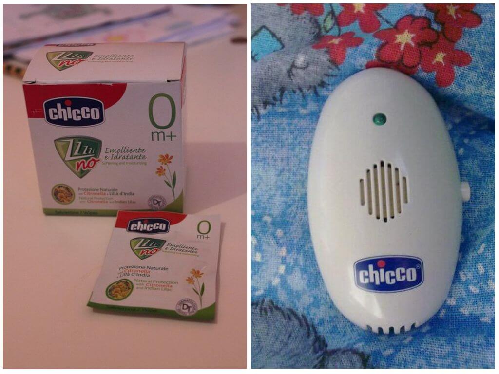 Продукция Chicco от комаров