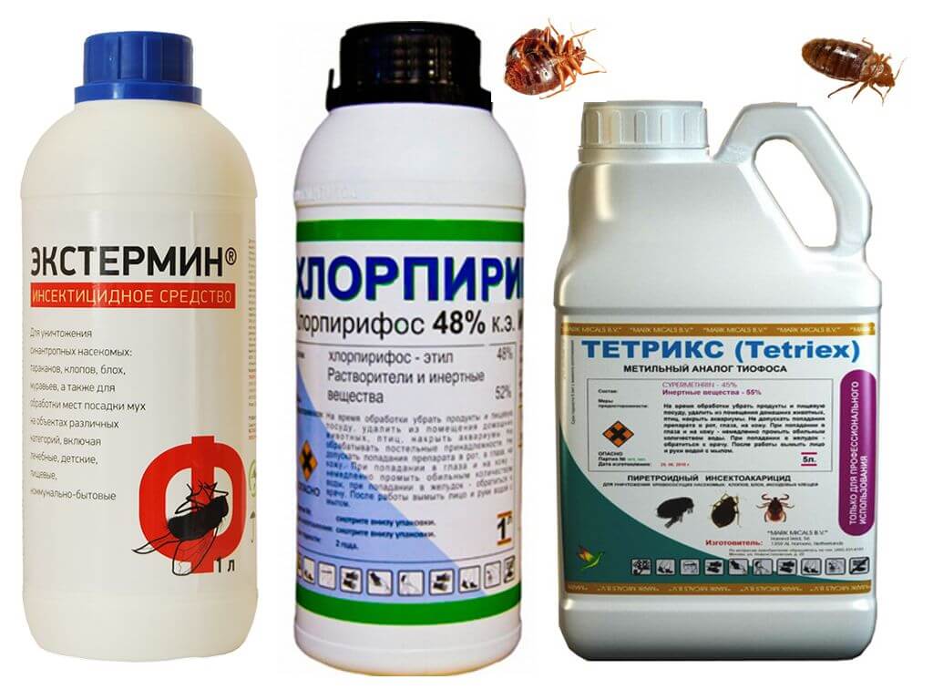 Профессиональные реагенты от клопов